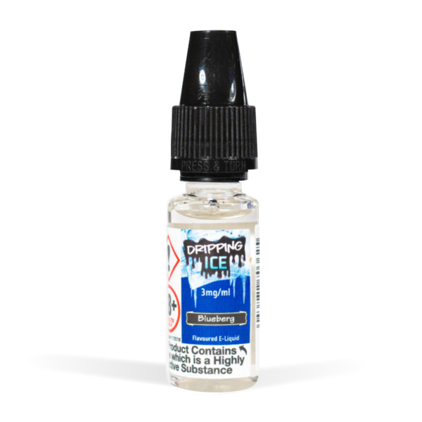 Dripping Range Blue Berg 10ml White Background