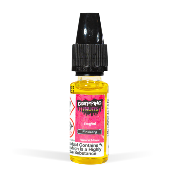 Dripping Range Pinkberg 10ml White Background