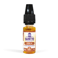 Daintys cola e-liquid 10ml on white background