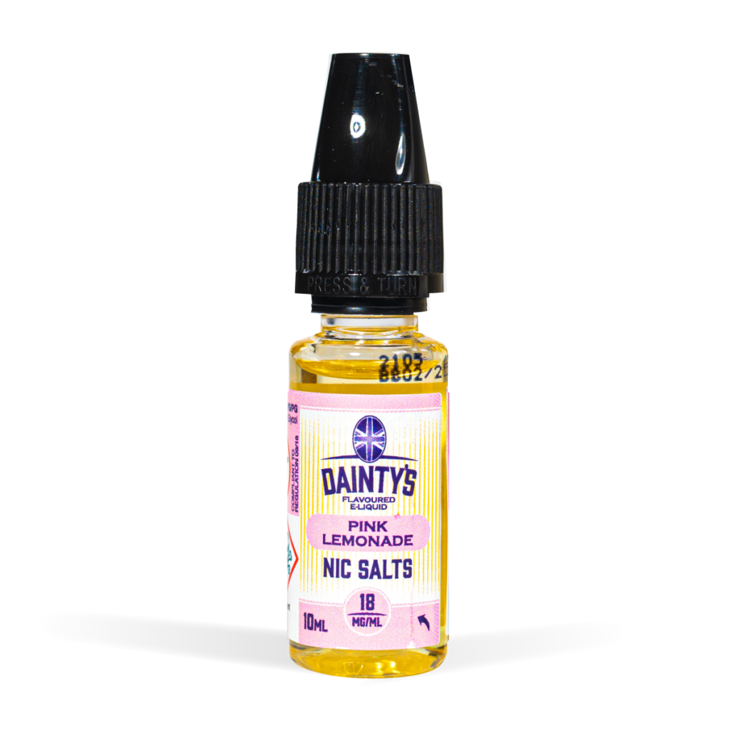 Dainty's Pink Lemonade 10ml Nic Salt 5 for £10