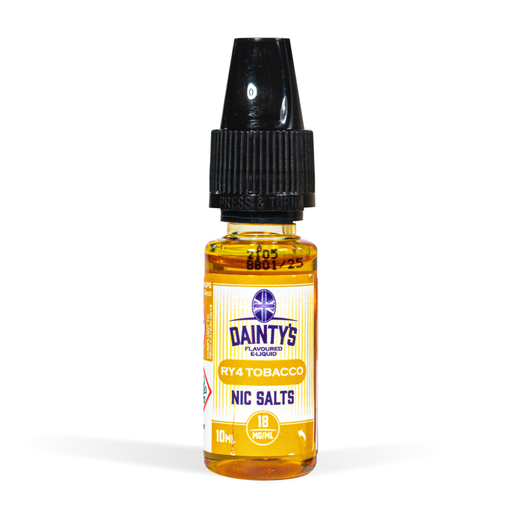 Dainty's RY4 Caramel Tobacco 10ml Nic Salt 5 for £10