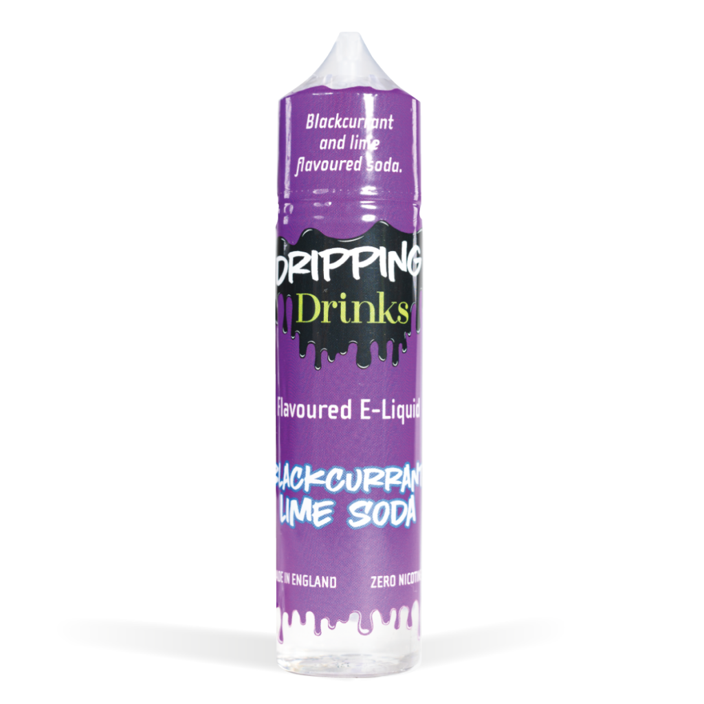 Dripping Blackcurrant Lime Soda 50ml E-Liquid Shortfill