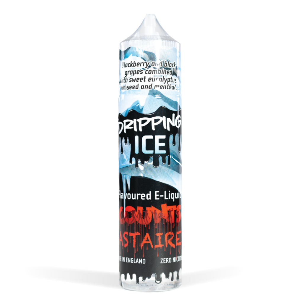 Dripping Vampire Counts Astaire 50ml E-Liquid Shortfill Zero Nicotine