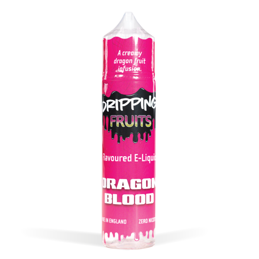 Dripping Dragon Blood 50ml E-Liquid Shortfill Zero Nicotine