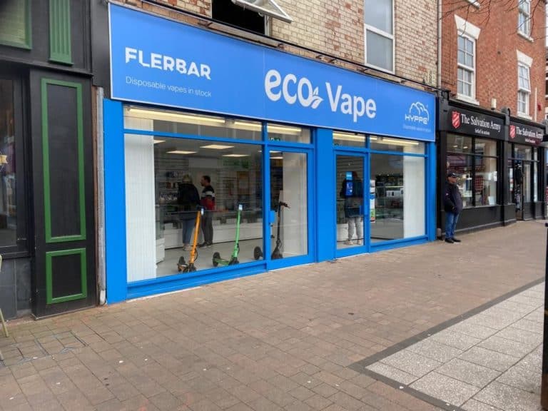 Eco Vape Shop Beeston, donate and send aid to Ukraine, 59-61 High Street Beeston Nottingham NG9 2JQ