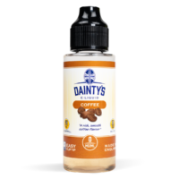 Coffee Flavour Dainty's 80ml E-Liquid with 50/50 VG/PG and Zero Nicotine