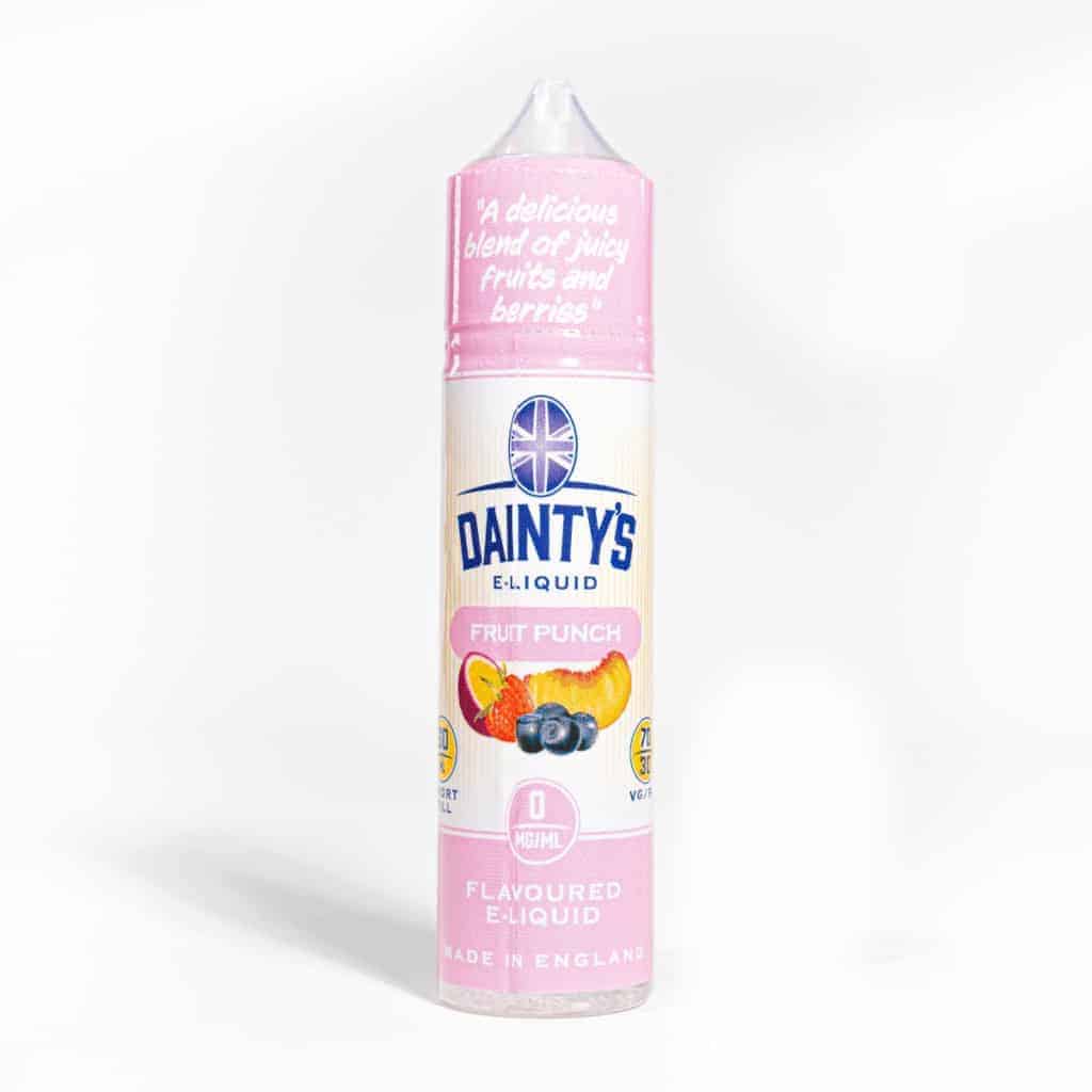 Fruit Fodder Dainty's 50ml E-Liquid Shortfill with Zero Nicotine