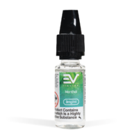 EV Menthol E-Liquid 10ml on White Background