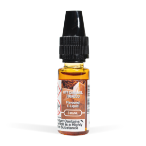 RY4 Caramel Tobacco E-Liquid 10ml EV Premium White Background