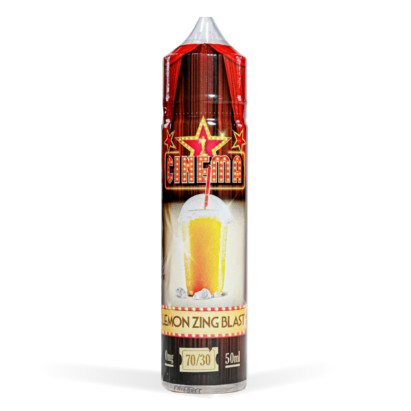 Cinema Lemon Zing Blast 50ml E-Liquid Shortfill 70/30 VG/PG