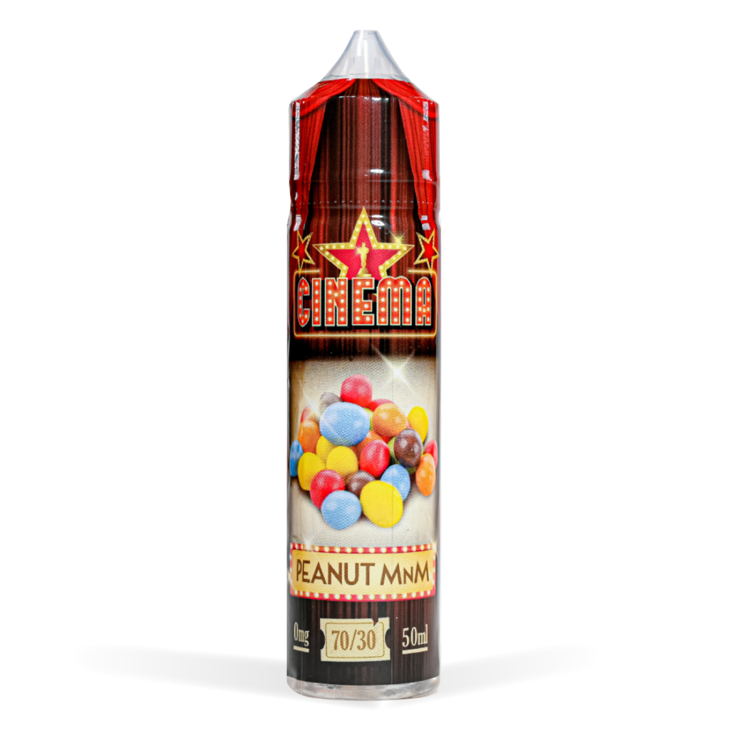 Cinema Peanut Chocolate 50ml E-Liquid Shortfill 70/30 VG/PG