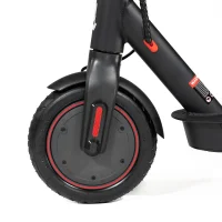 electric jungle e-scooter black side angle