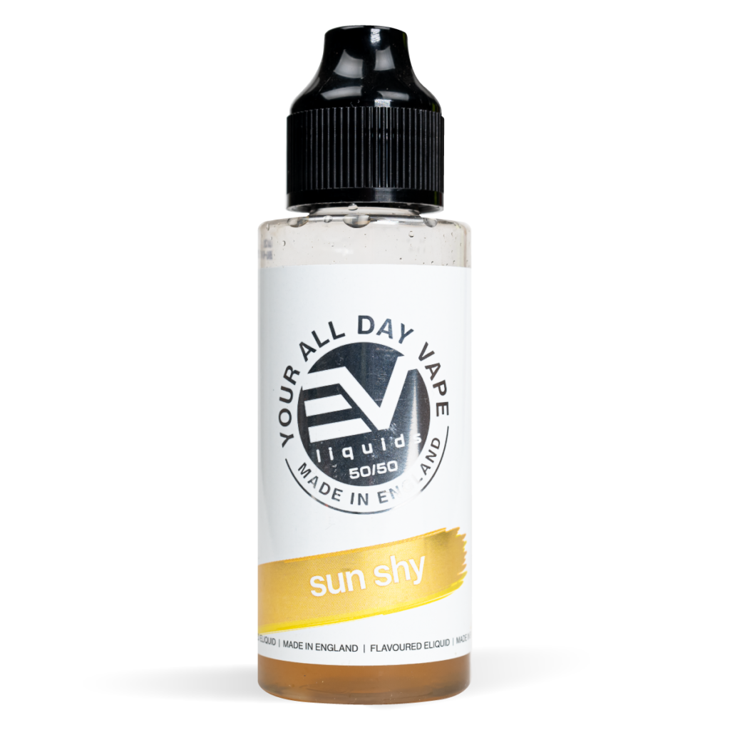 Sun Shy Ginger Ale EV 80ml E-Liquid Shortfill with Zero Nicotine and 50/50 VG/PG