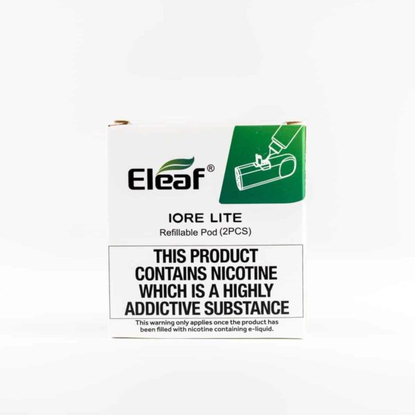 Eleaf iore lite refillable pods 2pcs pack box