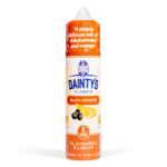 Black Orange Dainty's 50ml E-Liquid Shortfill with Zero Nicotine