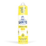 Lemon Cake Dainty's 50ml E-Liquid Shortfill with Zero Nicotine