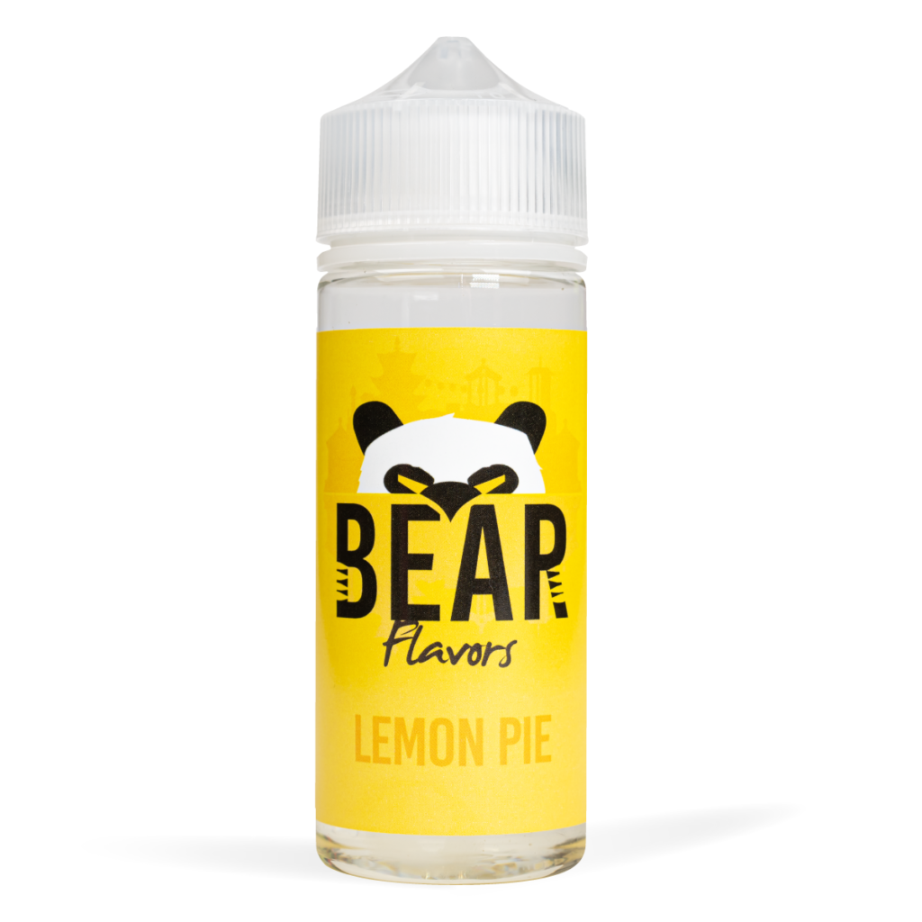 BEAR Lemon Pie Flavoured 100ml E-Liquid Shortfill Zero Nicotine