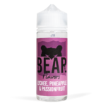 BEAR Lychee Pineapple Passionfruit Flavoured 100ml E-Liquid Shortfill Zero Nicotine