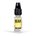 Bear Grizzly Nic Salts Range 20mg Apple & Mango White Background Studio Shot