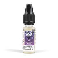 EV Grape Ice E-Liquid 10ml White Background Studio Shot