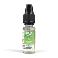 EV Mint Ice e-Liquid White Background Studio Shot