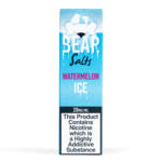 Bear Polar Nic Salts Range 20mg Watermelon Ice White Background Studio Shot