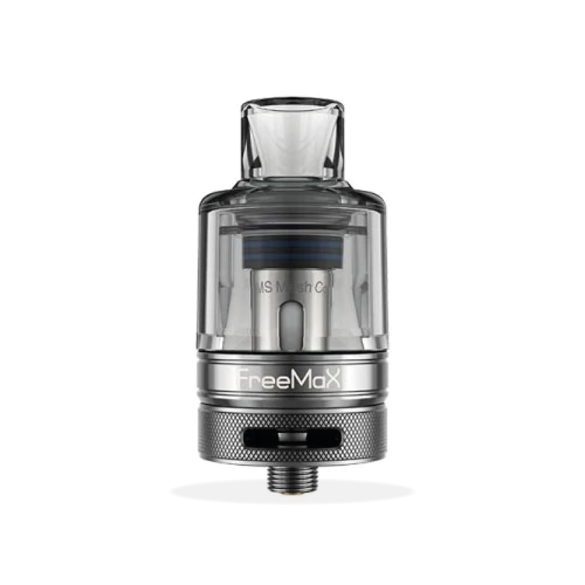 FreeMax Marvos Vape Tank Pod DTL in Silver White Background Studio Shot