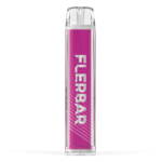 Hyppe Flerbar Disposable Vape Pink Lemonade Strawberry Eco-Vape UK Studio Shot White Background