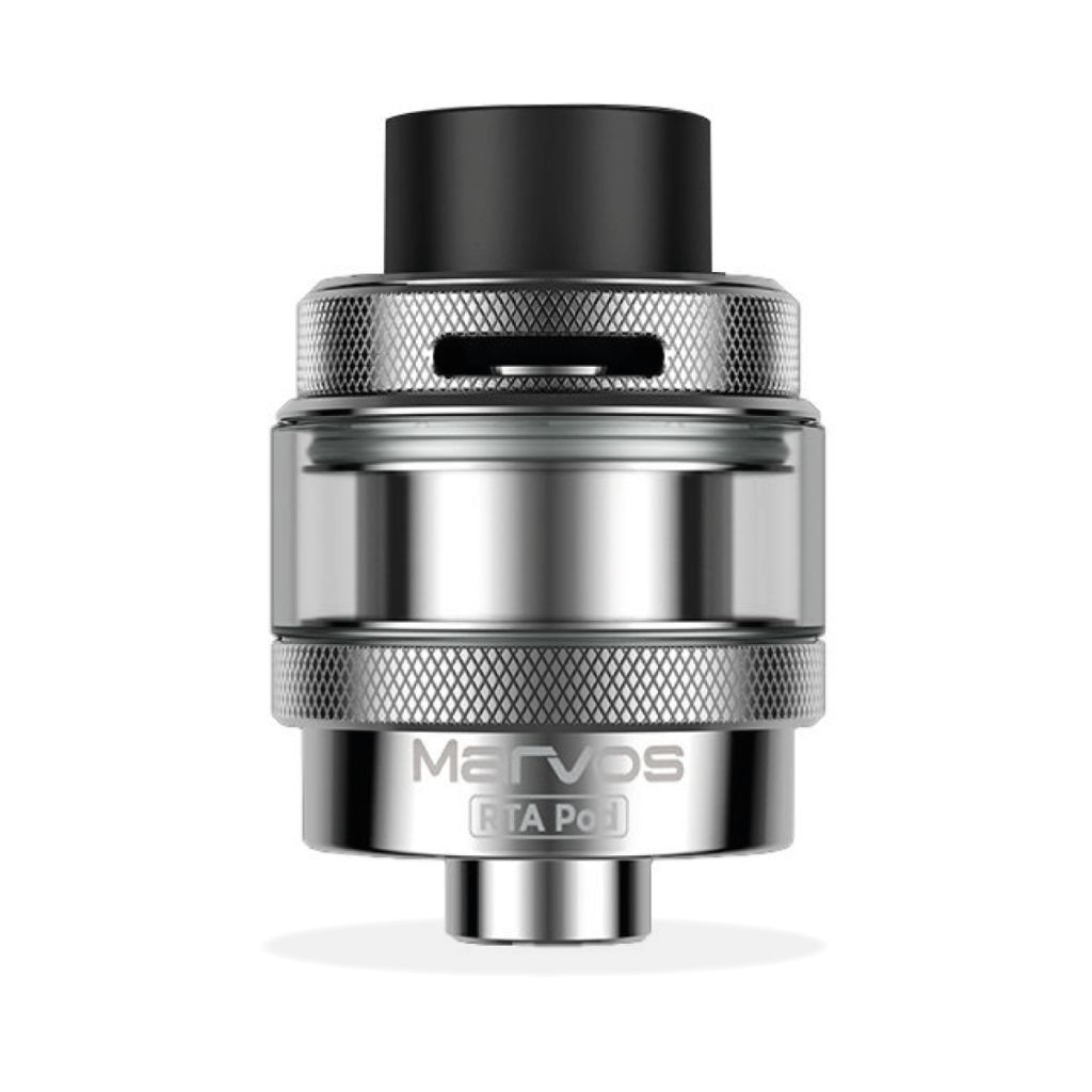 FreeMax Marvos RTA Pod Tank with 510 Adaptor White Background Studio Shot