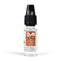 EVR Gold Tobacco E-Liquids 10ml, Gourmet E liquid White Background Studio Shot