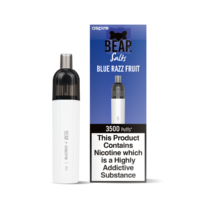 BEAR Aspire R1 3500 puff disposable blue razz fruit flavour