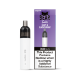 BEAR Aspire R1 3500 puff disposable grape & blackcurrant flavour