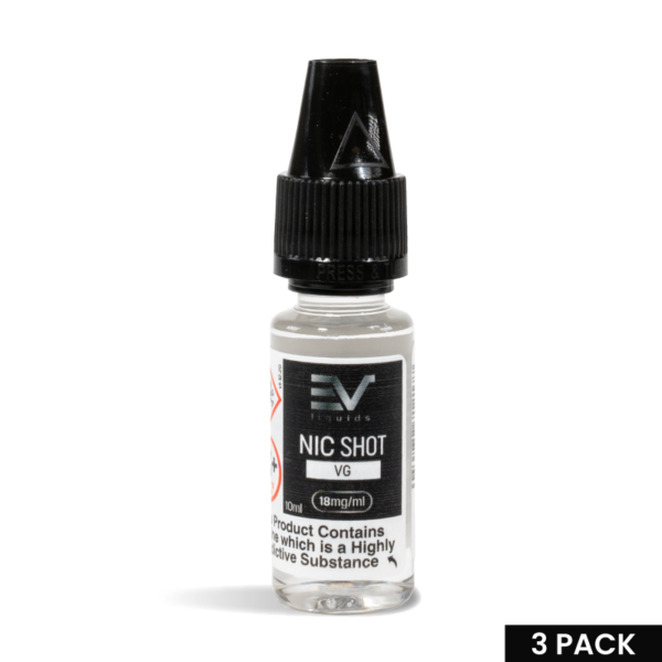 EV Nic Shots 3 packs