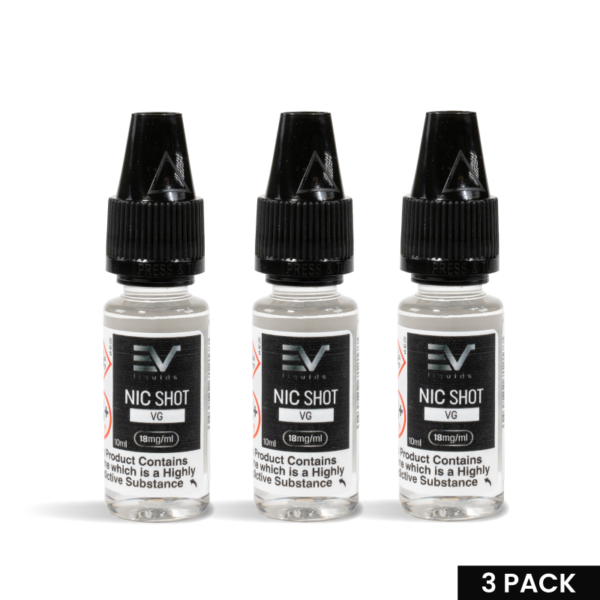 EV Nic Shots 3 packs