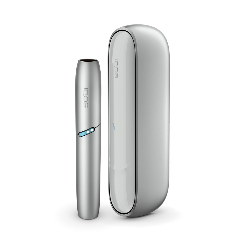 IQOS 3 Duo Starter Kit Silver - Holder & Charger