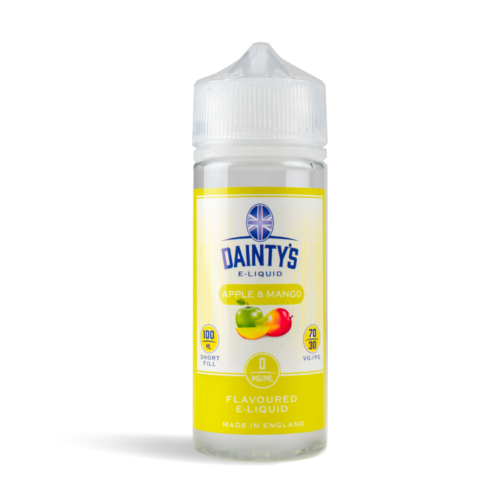 apple & mango Dainty's 100ml e-liquid shortfill