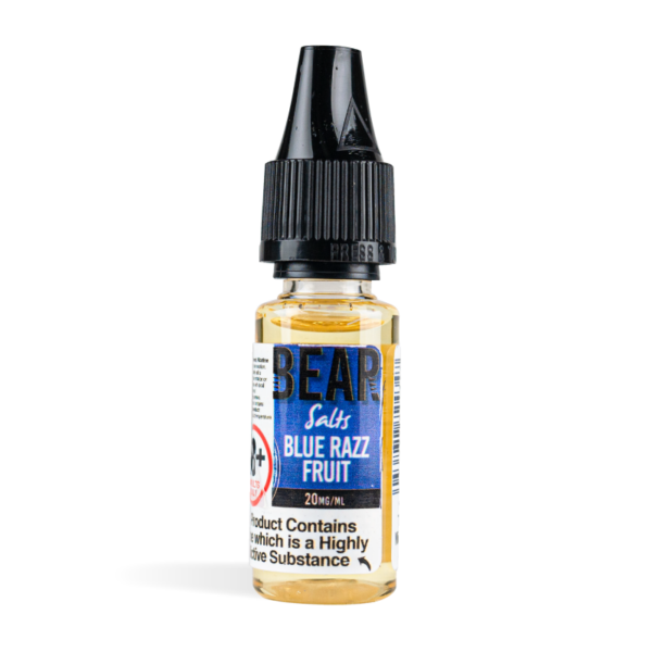 blue razz fruits bear salts 10ml e-liquid