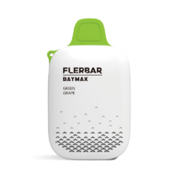 green grape flerbar baymax 3500 puff zero nicotine disposable vape