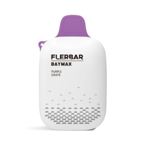 purple grape flerbar baymax 3500 puff zero nicotine disposable vape