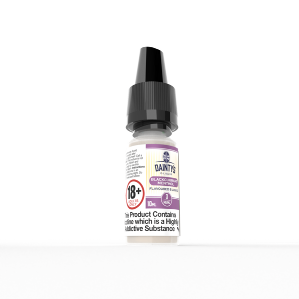 10ml daintys blackcurrant menthol