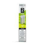 evod bar d600 pod replacements pre-filled twin pack lemon lime