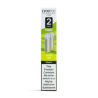 evod bar d600 pod replacements pre-filled twin pack lemon lime