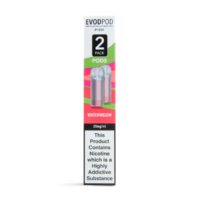 evod bar pod replacements pre-filled twin pack watermelon