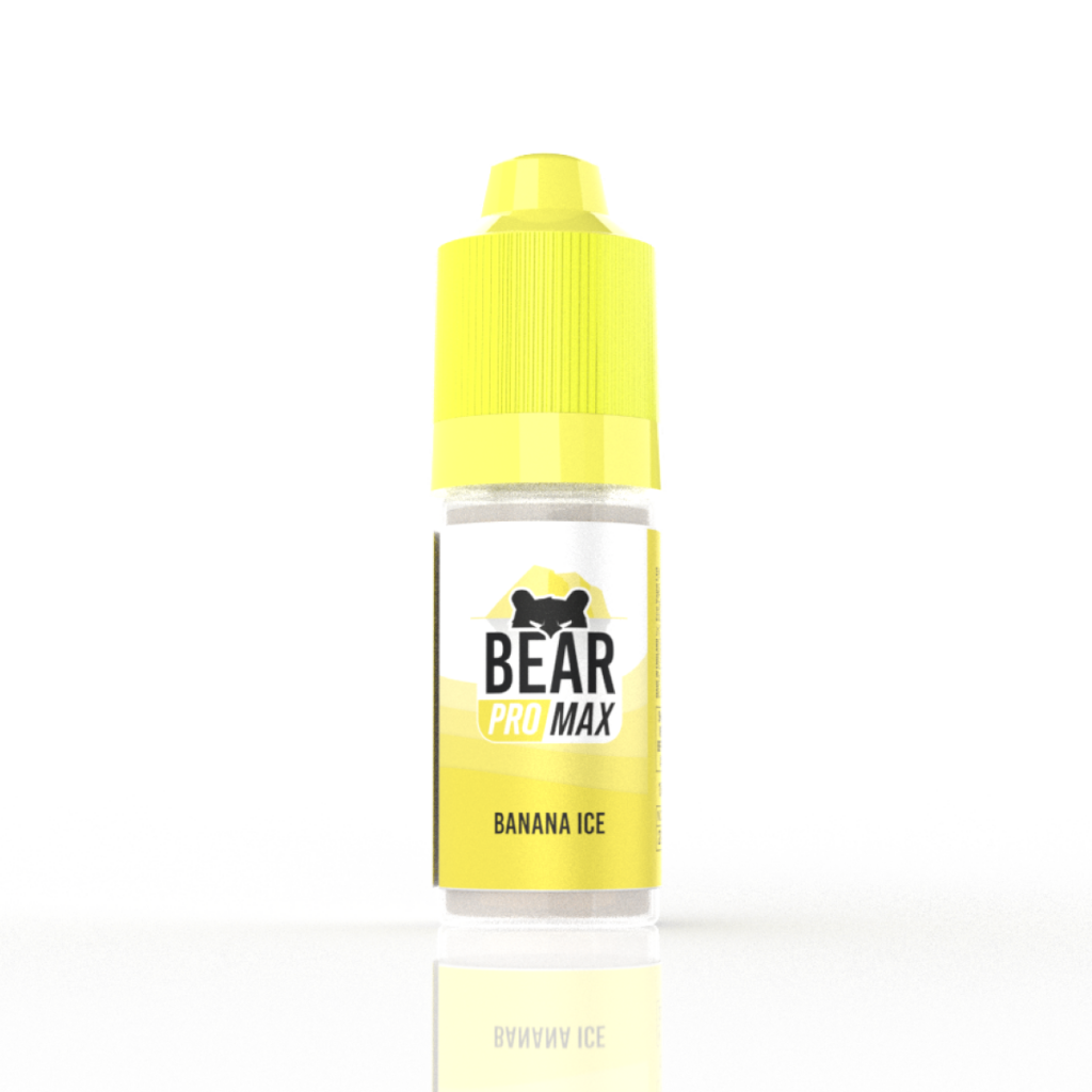 Banana Ice Nic Salt 10mg BEAR Pro MAX 10ml