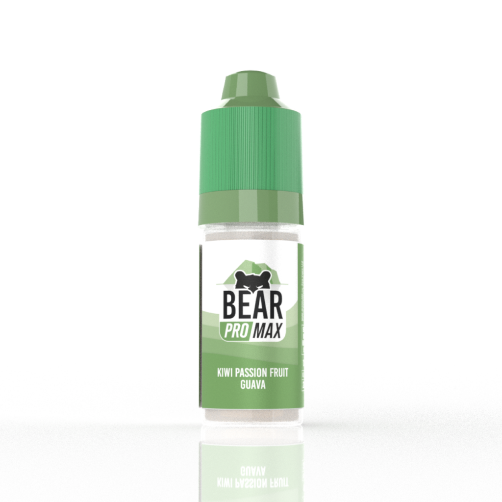 Kiwi Passionfruit Guava Nic Salt 10mg BEAR Pro MAX 10ml