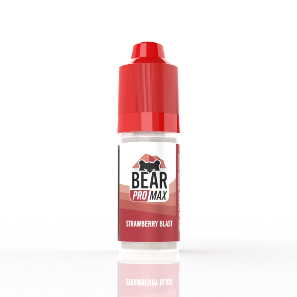 Strawberry Blast Nic Salt 10mg BEAR Pro MAX 10ml