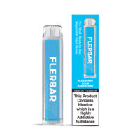 Flerbar Vape Disposable Blueberry Sour Raspberry Vape Flavour 20mg nicotine