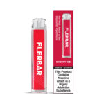 Flerbar Vape Disposable Cherry Ice Vape Flavour 20mg nicotine