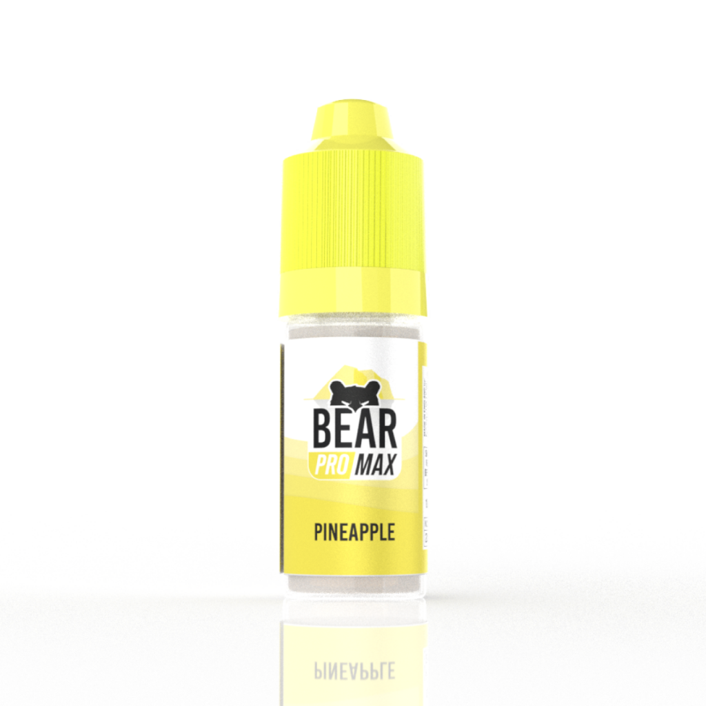 bear pro max pineapple flavour nic salt 10ml