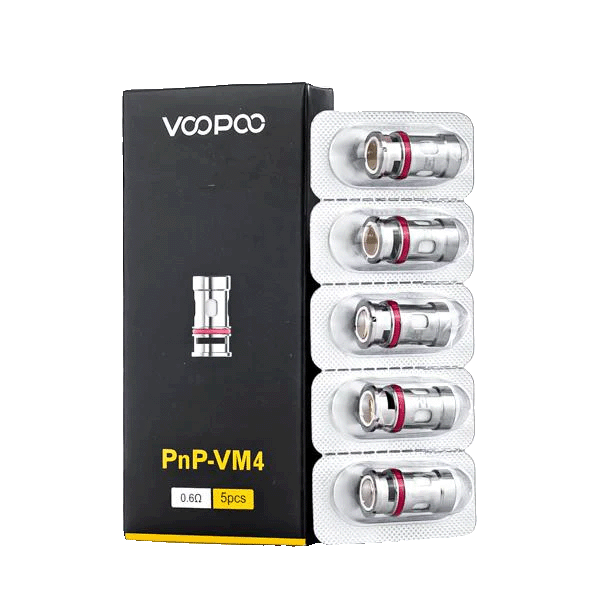 Voopoo PnP Mesh Coils VM4 0.6 ohm - Pack of 5